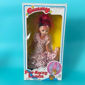 Vintage Ginny doll Spanish far away 1982 new in box toy collectors item